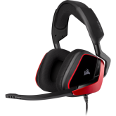 Casti cu microfon Corsair Void Elite 7.1, 3.5mm jack, Black-Red