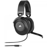 Casti cu microfon Corsair HS65 Surround, 3.5mm jack/USB-A, Carbon