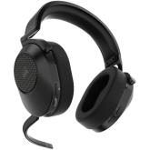 Casti cu microfon Corsair HS65 Carbon V2, USB Wireless/Bluetooth, Black