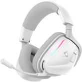 Casti cu microfon Corsair Void Wireless v2, USB Wireless / Bluetooth, White