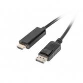 Cablu Lanberg CA-DPHD-10CC-0050-BK, Displayport - HDMI, 5m, Black
