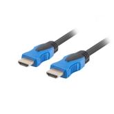 Cablu Lanberg CA-HDMI-20CU-0030-BK, HDMI - HDMI, 3m, Black