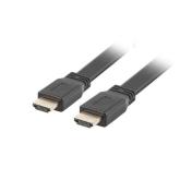 Cablu Lanberg CA-HDMI-21CU-0010-BK, HDMI - HDMI, 1m, Black