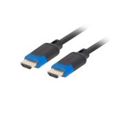 Cablu Lanberg CA-HDMI-30CC-0030-BK, HDMI male - HDMI male, 3 m, Black