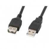 Cablu Lanberg CA-USBE-10CC-0018-BK, USB male - USB female, 1.8m, Black