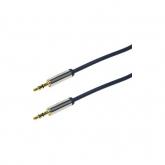 Cablu audio Logilink CA10500, 3.5mm jack male - 3.5mm jack male, 5m, Black