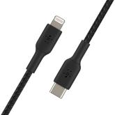 Cablu de date Belkin CAA004BT2MBK, USB-C - Lightning, 2m, Black