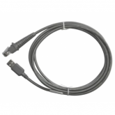 Cablu USB Datalogic CAB-465 pentru Cititoare coduri de bare PowerScan, USB-A, 3.6m, Gray