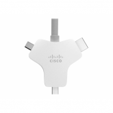Cablu Cisco CAB-HDMI-MUL4K-2M=, HDMI -  USB-C + Mini DisplayPort, 2.5m, Gray