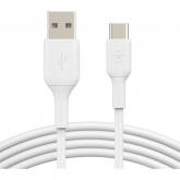 Cablu de date Belkin CAB001BT3MWH, USB - USB-C, 3m, White 