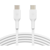 Cablu de date Belkin CAB003BT2MWH, USB-C - USB-C, 2m, White