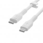 Cablu de date Belkin Flex, USB-C - USB-C, 2m, White