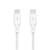 Cablu de date Belkin CAB014BT2MWH, USB-C - USB-C, 2m, White