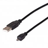 Cablu Akyga AK-USB-20, USB - UC-E6, 1.5m, Black