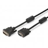 Cablu ASSMANN DVI-I (24+5) Male - VGA Male, 2m, Black