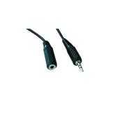 Cablu audio Gembird, 1x 3.5mm jack male - 1x 3.5mm jack female, 3m, Black