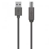 Cablu Belkin Extension, USB 2.0 Tip A Male - USB 2.0 Tip B Male, 3m, Black 