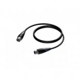 Cablu blackmount CLA901/5, XLR - XLR, 5m, Black