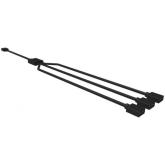Cablu Cooler Master Splitter, RGB 4PIN - 4PIN, 0.58m, Black