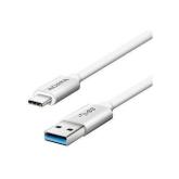 Cablu de date ADATA, USB-A - USB-C, 1m, White