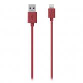 Cablu de date Apple F8J023BT04-RED, USB - Lightning, 1.2m, Red