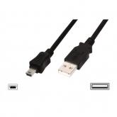 Cablu de date ASSMANN USB 2.0 - Mini USB, 1m, Black