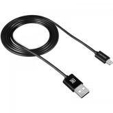 Cablu de date Canyon, USB - Lightning, 1m, Black