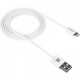 Cablu de date Canyon, USB - Lightning, 1m, White