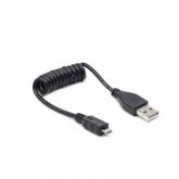 Cablu de date Gembird CC-MUSB2C-AMBM-0.6M, USB - micro USB, 0.6m, Black