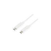 Cablu de date Logilink, USB-C - USB-C, 1m, White