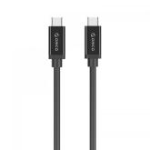 Cablu de date Orico XC-G2, USB-C - USB-C, 1m, Black