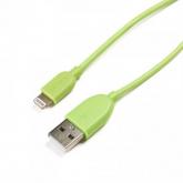 Cablu de date Serioux, USB A 2.0 - Lightning, 1m, Green