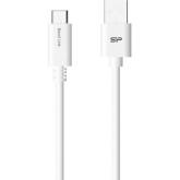 Cablu de date  Silicon Power LK10AC, USB - USB-C, 1m, White