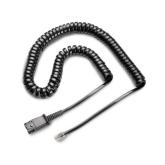 Cablu de telefon fix Poly, QD - OD, Black