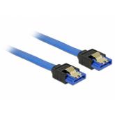 Cablu Delock 84979, SATA3 - SATA3, 0.5m, Blue