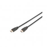 Cablu Digitus DK-330123-010-S HighSpeed, HDMI - HDMI, 1m, Black