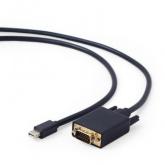 Cablu Gembird CC-mDPM-VGAM-6, Displayport male - VGA male, 1.8m, Black