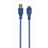 Cablu Gembird CCP-mUSB3-AMBM-6, USB 3.0 - micro USB-B, 1.8m, Blue