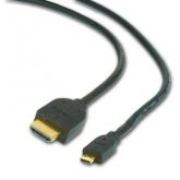 Cablu Gembird, HDMI - micro HDMI, 4.5m, Black