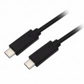 Cablu Inter-Tech, USB-C Male - USB-C Male, 1m, Black