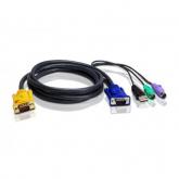 Cablu KVM Aten 2L-5301UP, PS/2-USB, 1.2m