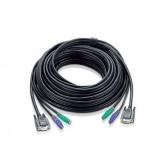 Cablu KVM ATEN PS/2, 10m, Black