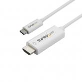 Cablu Startech CDP2HD1MWNL, USB-C - HDMI, 1m, White