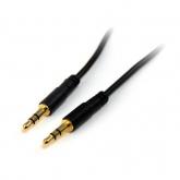 Cablu Startech MU3MMS, 3.5mm jack - 3.5mm jack, 0.9m, Black