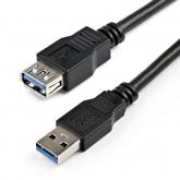 Cablu Startech USB3SEXT2MBK, USB-A - USB-B, 2m, Black