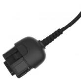 Cablu USB Zebra CVTR-U70060C-04 pentru Cititor coduri de bare CS6080, 2.1m, Black