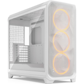 Carcasa Fractal Design Meshify 3 XL RGB White TG Clear Tint, Fara sursa