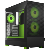 Carcasa Fractal Design Pop Air RGB Green Core TG Clear Tint, Fara Sursa