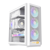 Carcasa Gamemax F64 White, Fara sursa