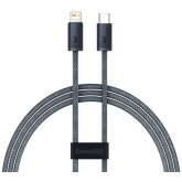 Cablu de date Baseus CALD000016, USB-C - Lightning, 1m, Gray